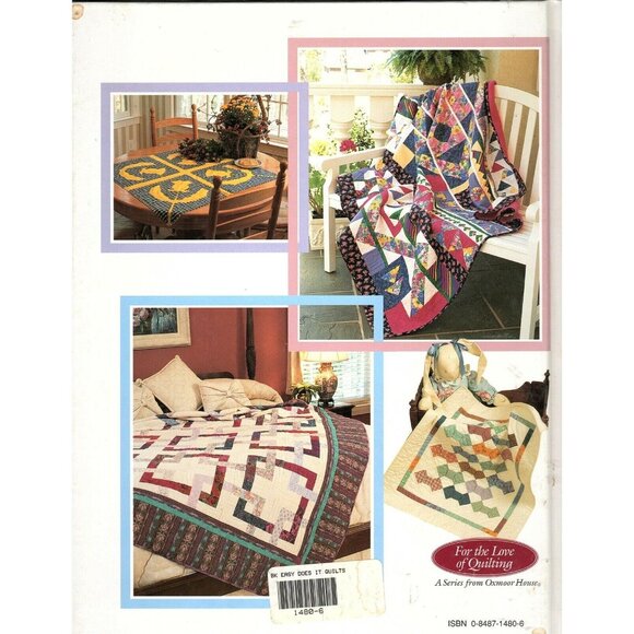 Easy Does It Quilts with Georgia Bonesteel  Hardcover 1995 - Picture 2 of 2